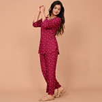 Women Printed Night suit